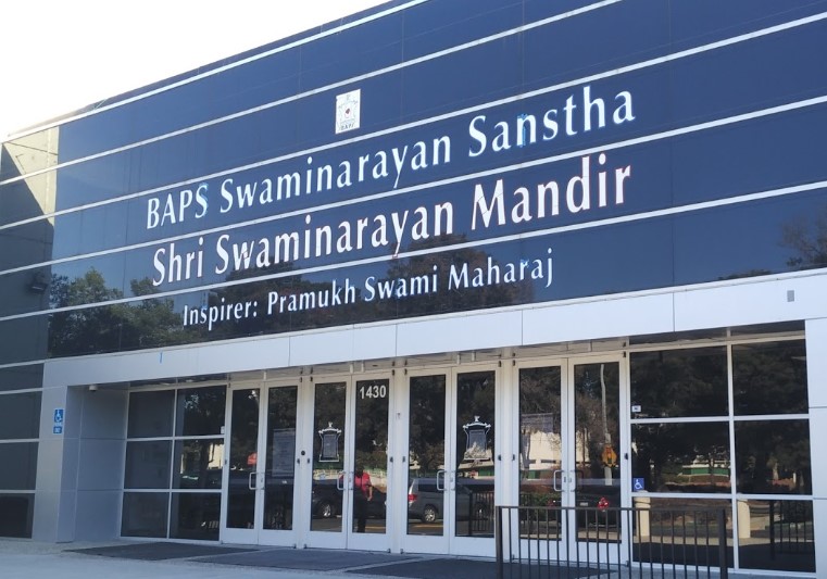 Hindu temples near Sunnyvale: BAPS Shri Swaminaryan Mandir