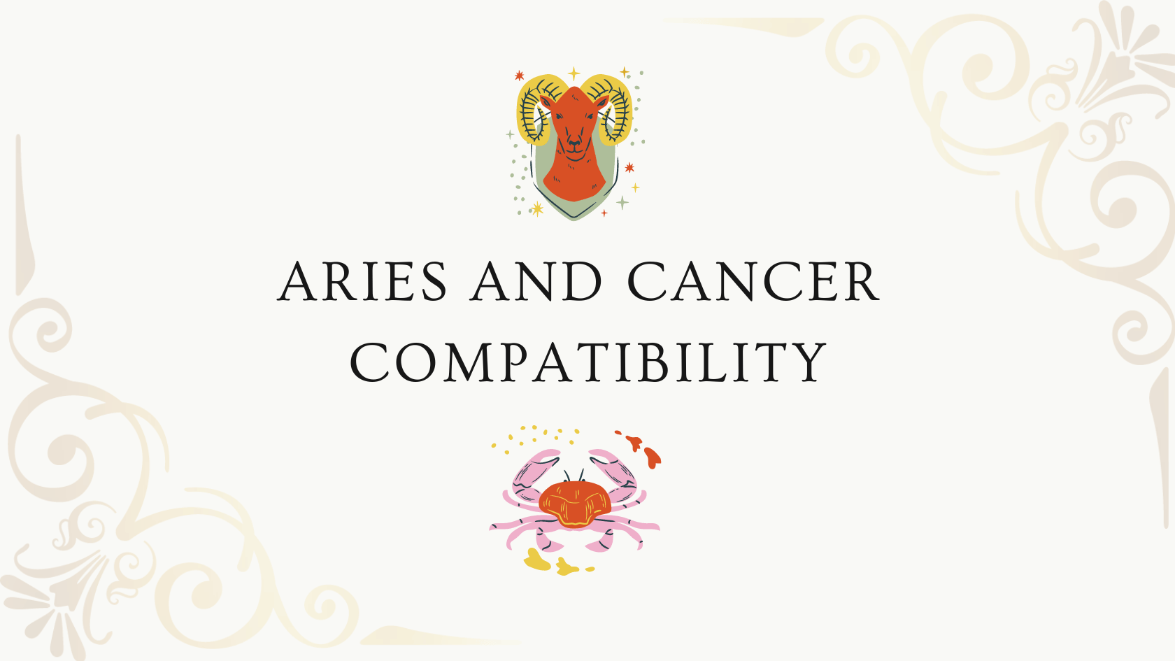 Aries and Cancer compatibility