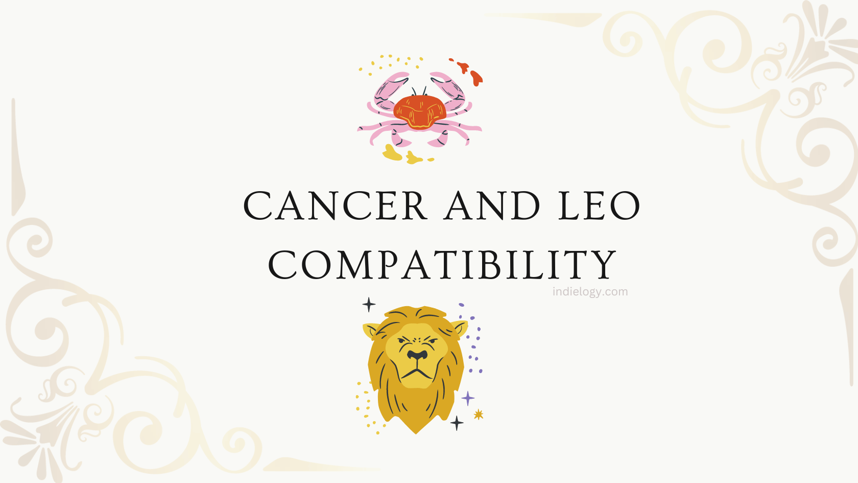 Cancer and Leo compatibility in love, relationships and marriage