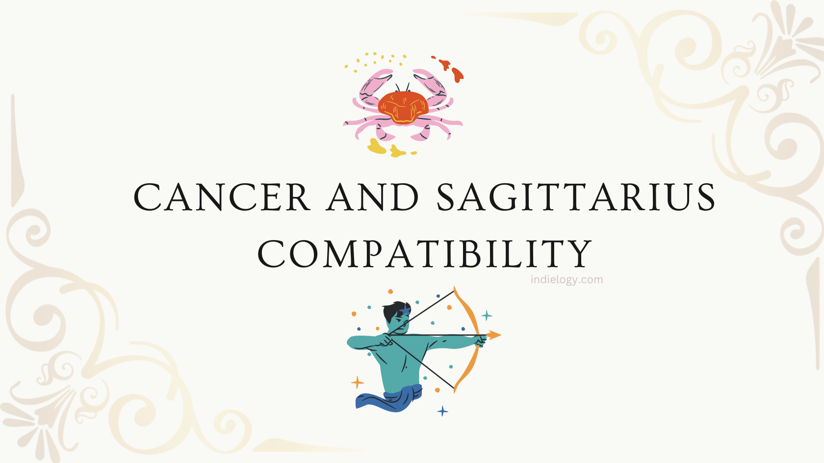 Cancer and Sagittarius compatibility in love, relationships and marriage
