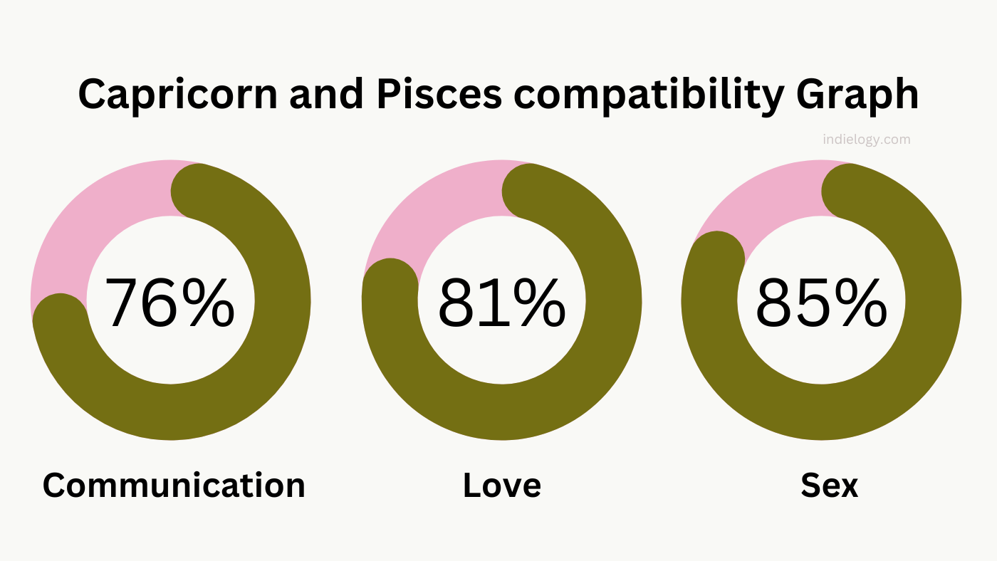 Capricorn and Pisces Compatibility in love, relationships and marriage