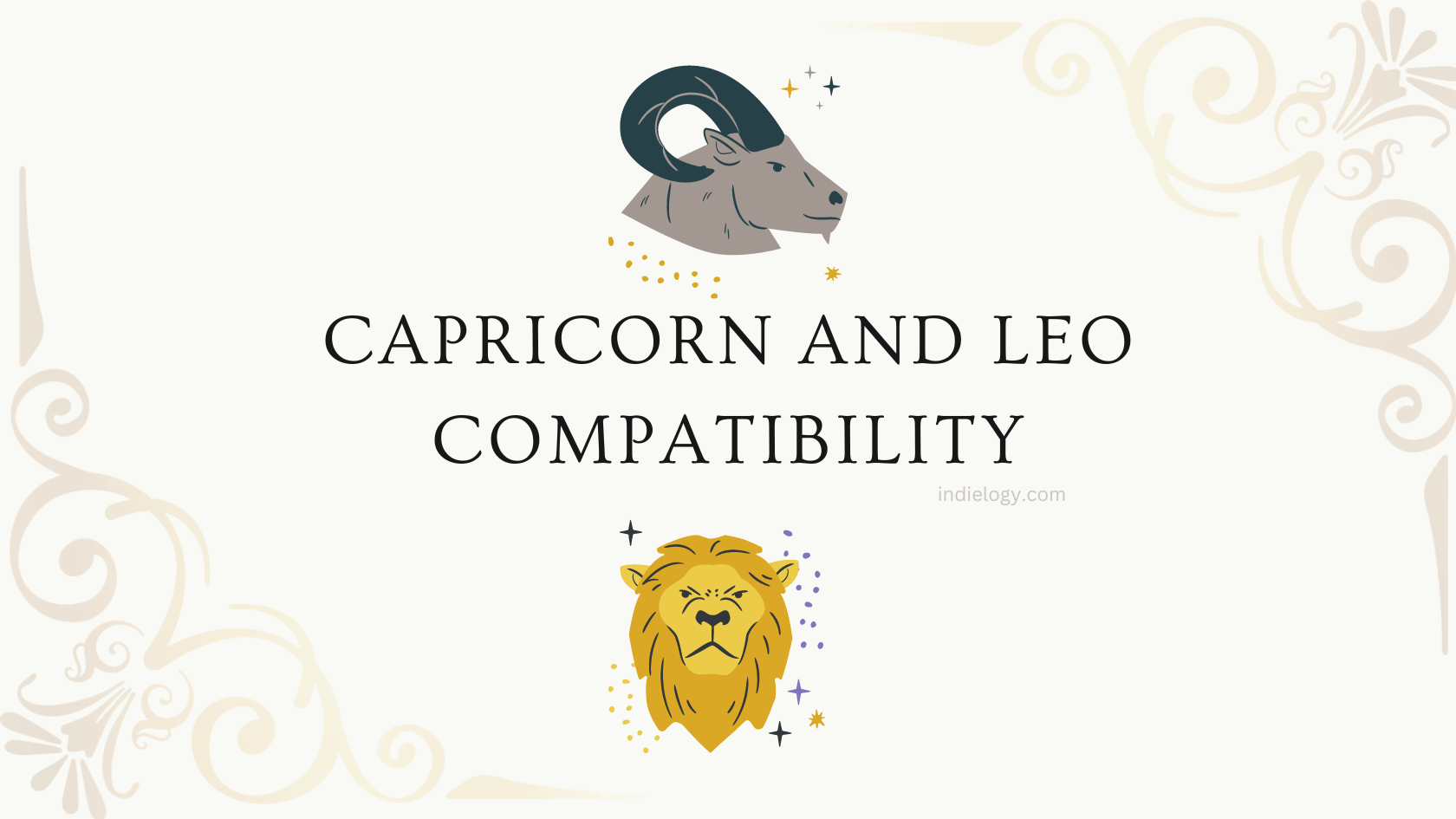 Leo and Capricorn compatibility in love, relationships and marriage